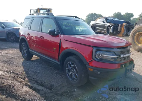 2021 Ford Bronco Sport Badlands from USA, damaged, VIN 3FMCR9D98MRA77121